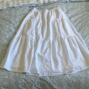 Old Navy white skirt